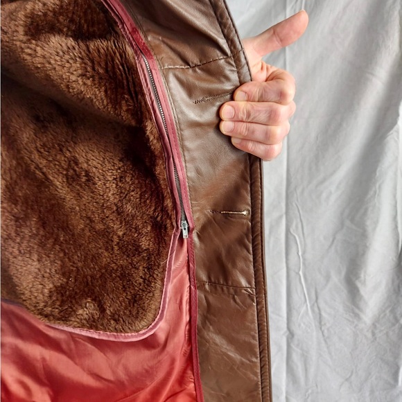 Vintage Sears Faux Leather Jacket - Picture 4 of 6